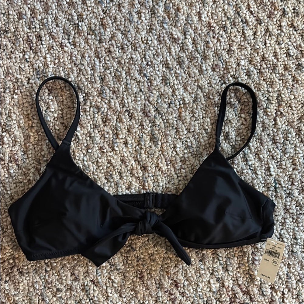 Aerie women’s black bikini top